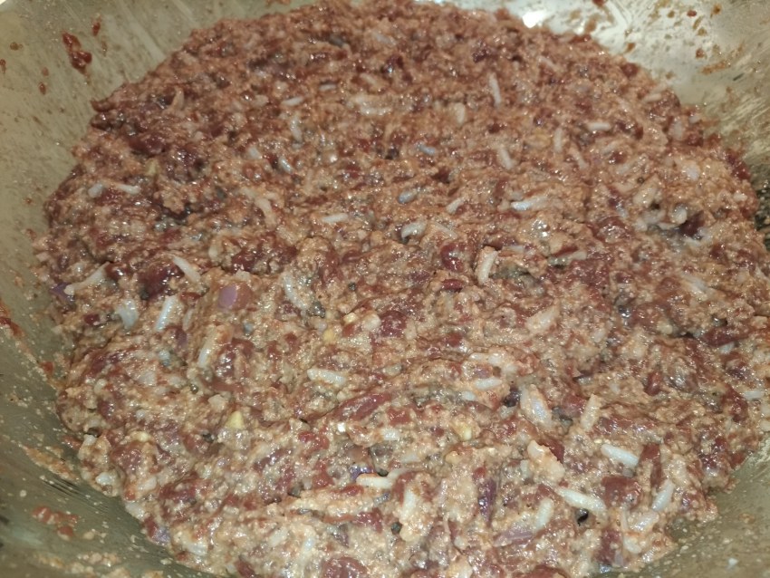 Фарш из говяжьей печени