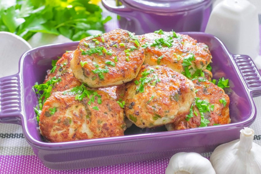 Мясные котлеты в духовке