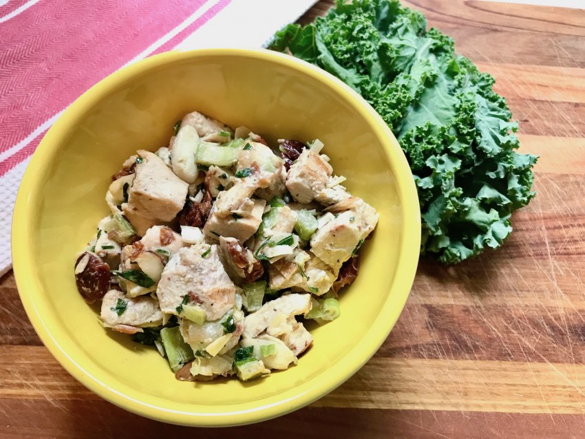 Диетический мясной салат