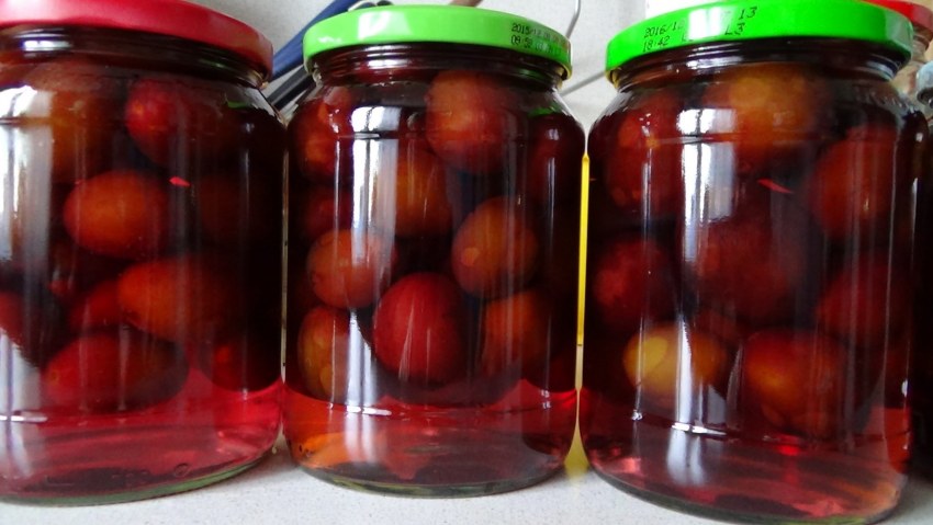 Моченая алыча