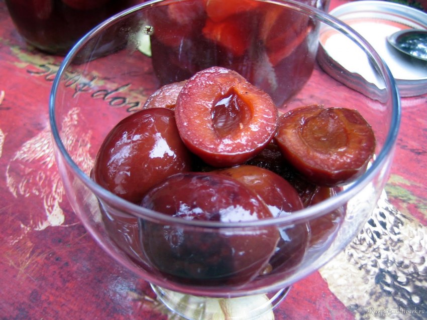 Компот из алычи