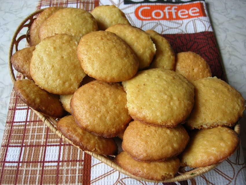 Печенье с кокосовой стружкой