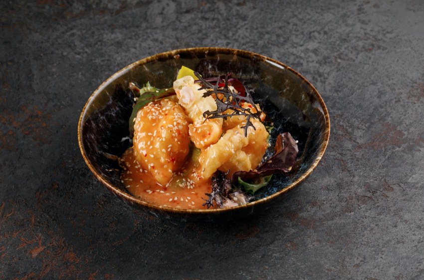 Asda Raw King Prawns in a Tomato & Chilli Sauce