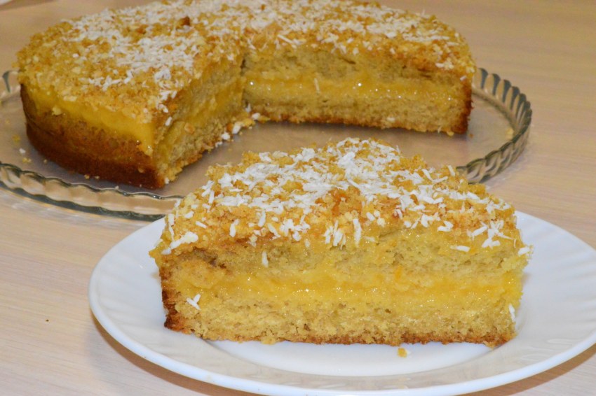 Апельсиновый кекс с розмарином