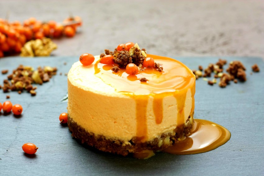 Sea Buckthorn Cheesecake