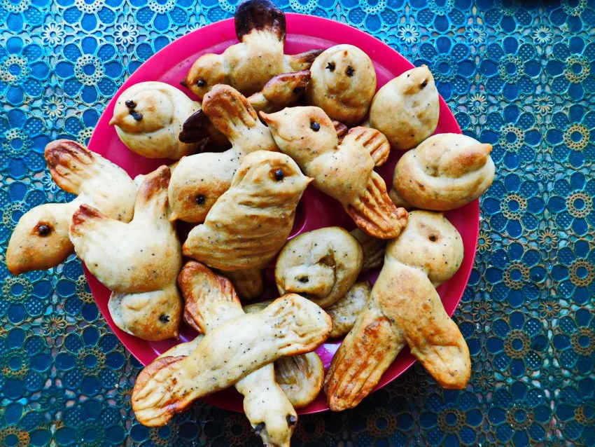 Жаворонки из меренги