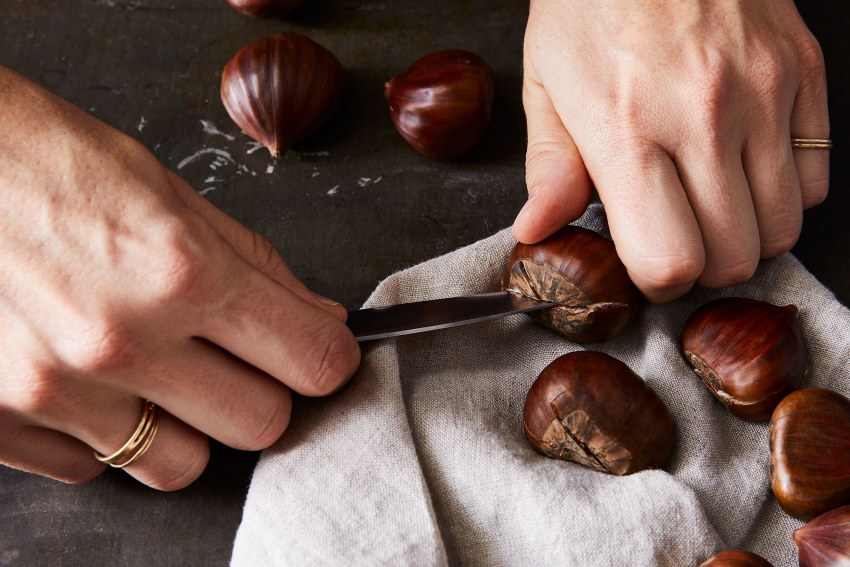 Hazelnut Bonfire Roasting