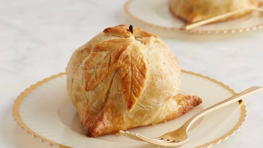 Яблоки в слойке