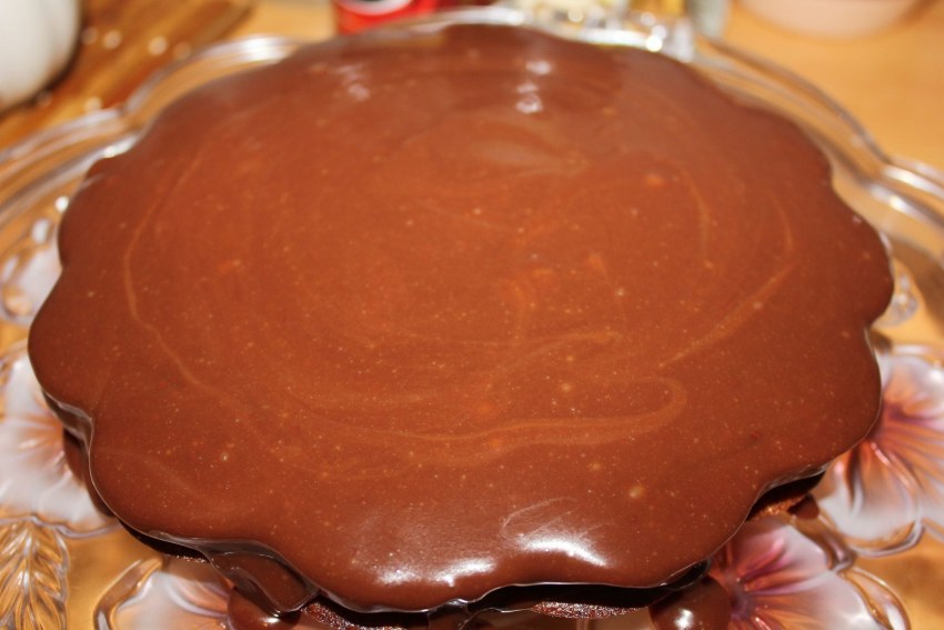Крем чиз на сливках с какао