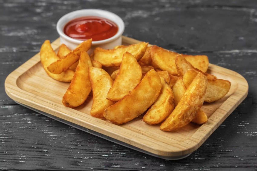 Картофель фри дольками
