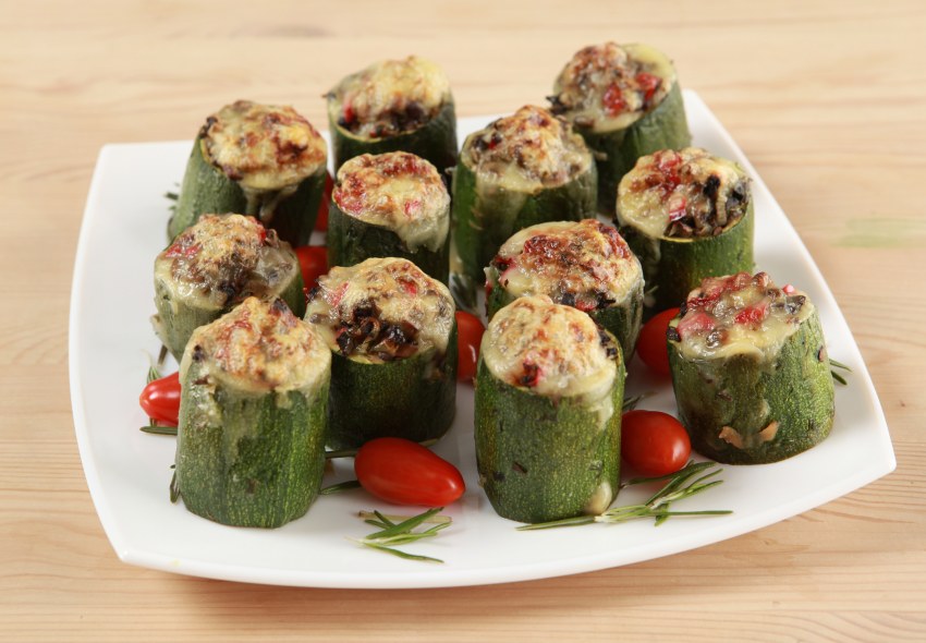 Кабачки цуккини фаршированные