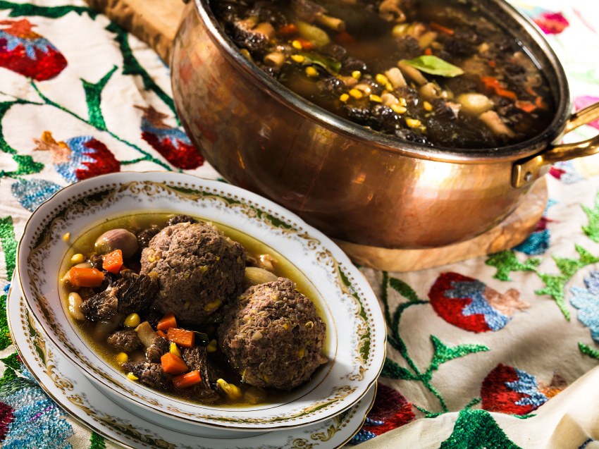 Азербайджанская кухня кюфта бозбаш