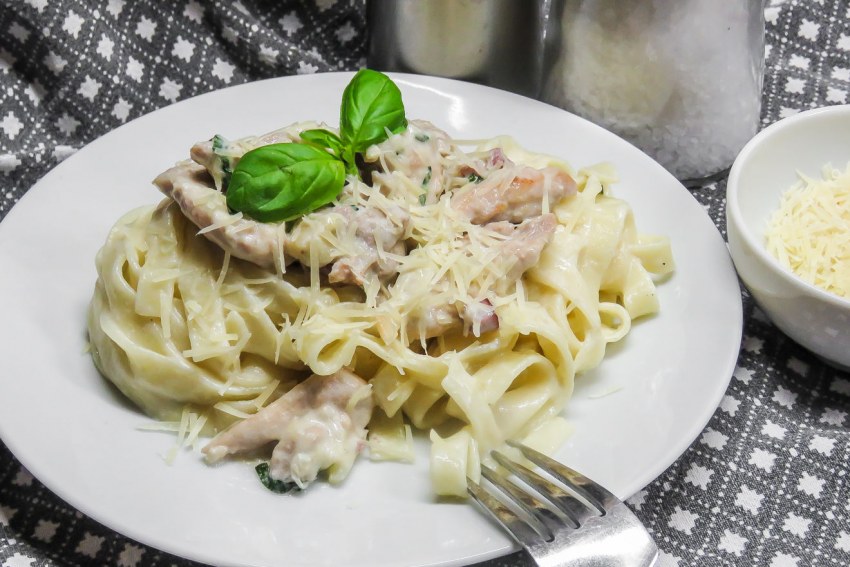 Тальятелле с курицей