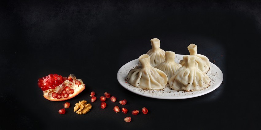 Хинкали с сыром жареные