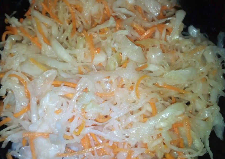 Пирожки с капустой