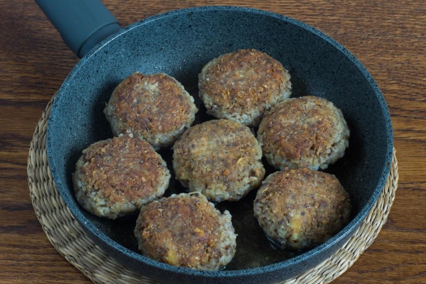 Шарики из гречки