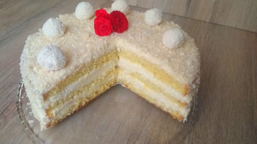 Торт Raffaello торт Raffaello
