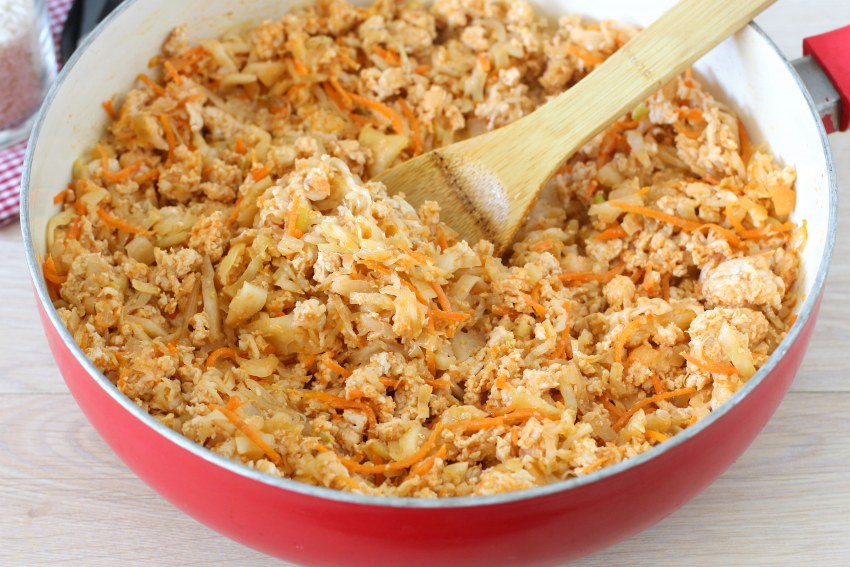 Ленивые голубцы с рисом