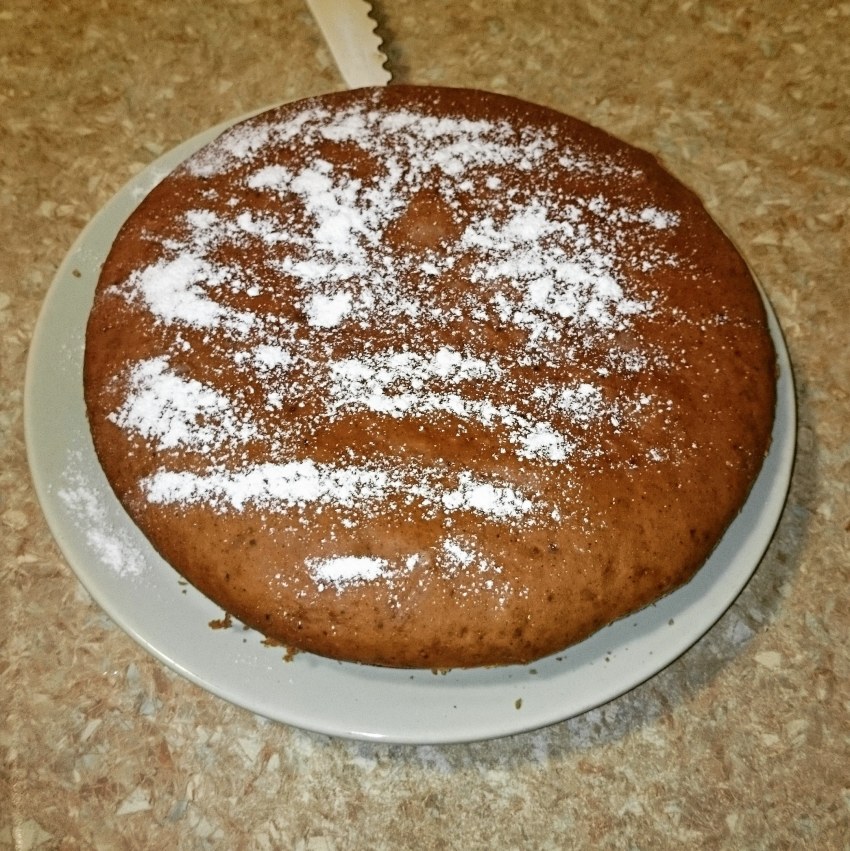 Коврижка с чаем и лимоном