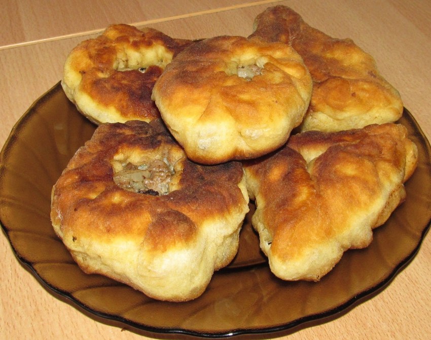 Беляши с мясом тонкие