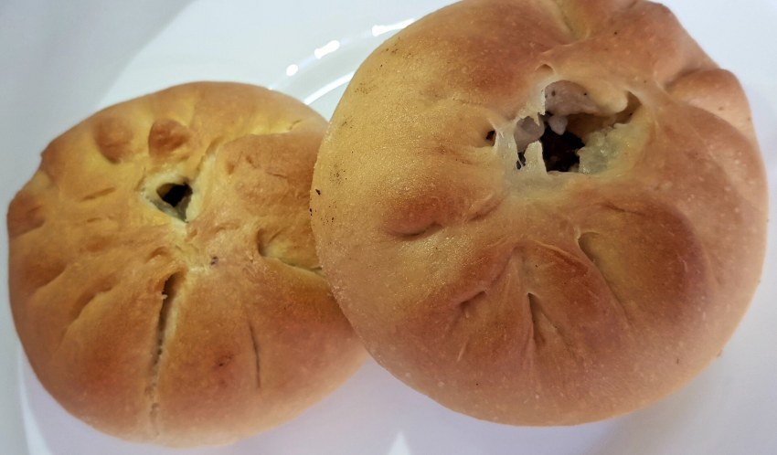 Беляши с шампанским