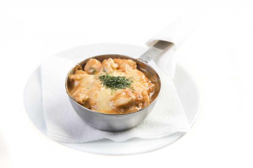 Кокот из курицы с шампиньонами
