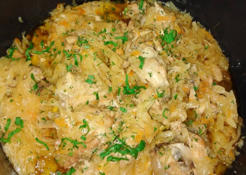Цветную капусту с курой