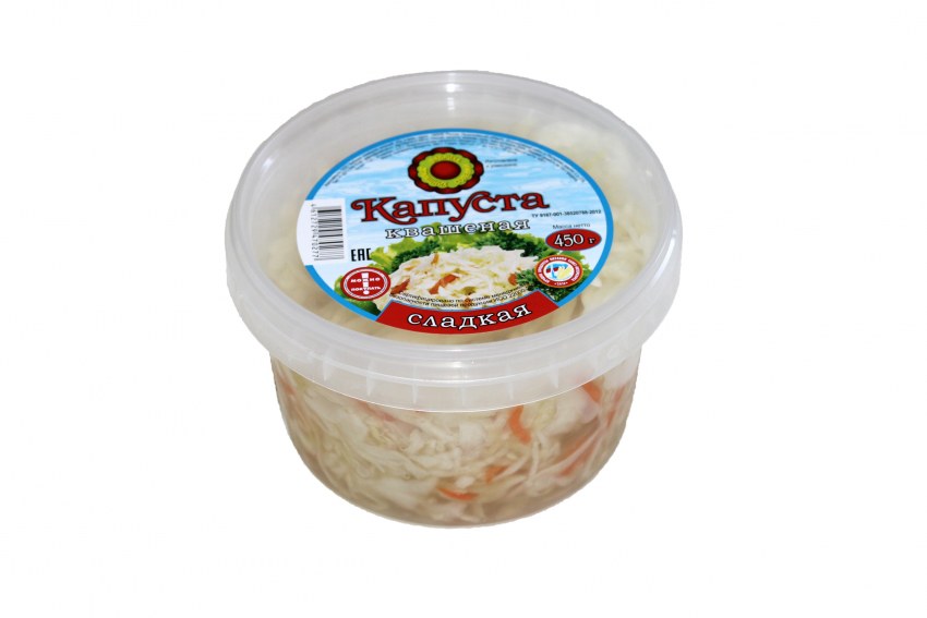 Капуста квашеная сладкая 450 г