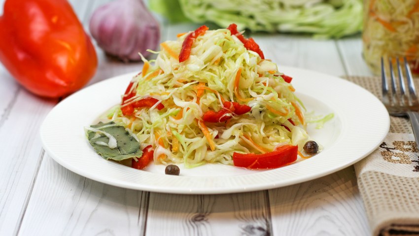 Капуста белокочанная квашеная