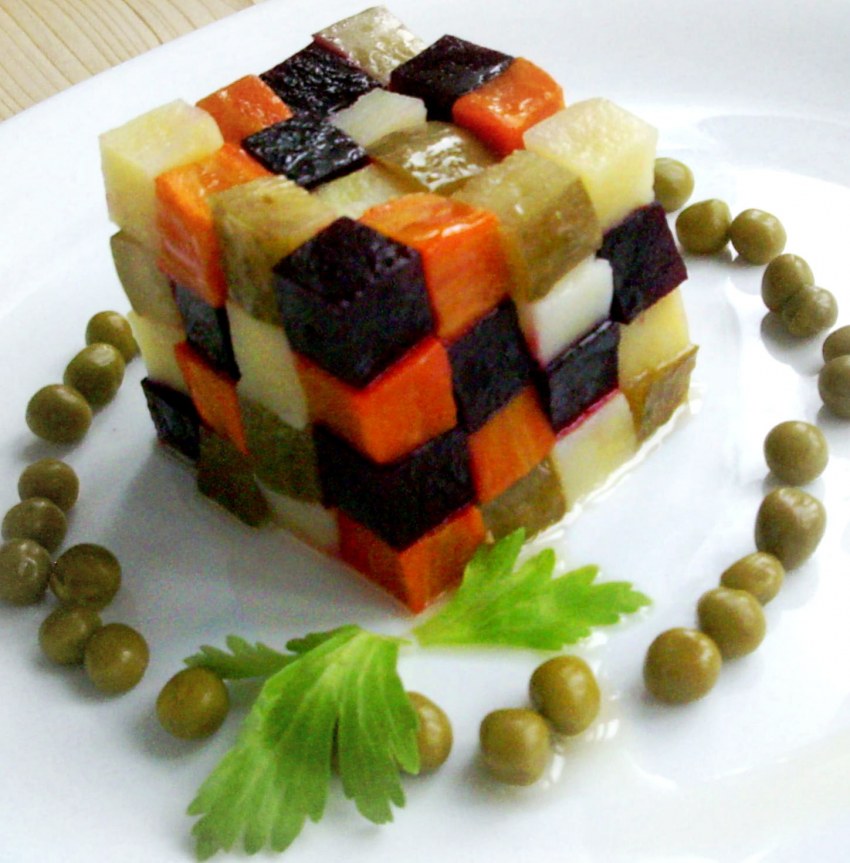 Винегрет кубик рубик