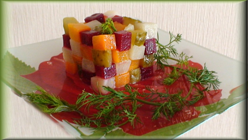 Винегрет кубик рубик