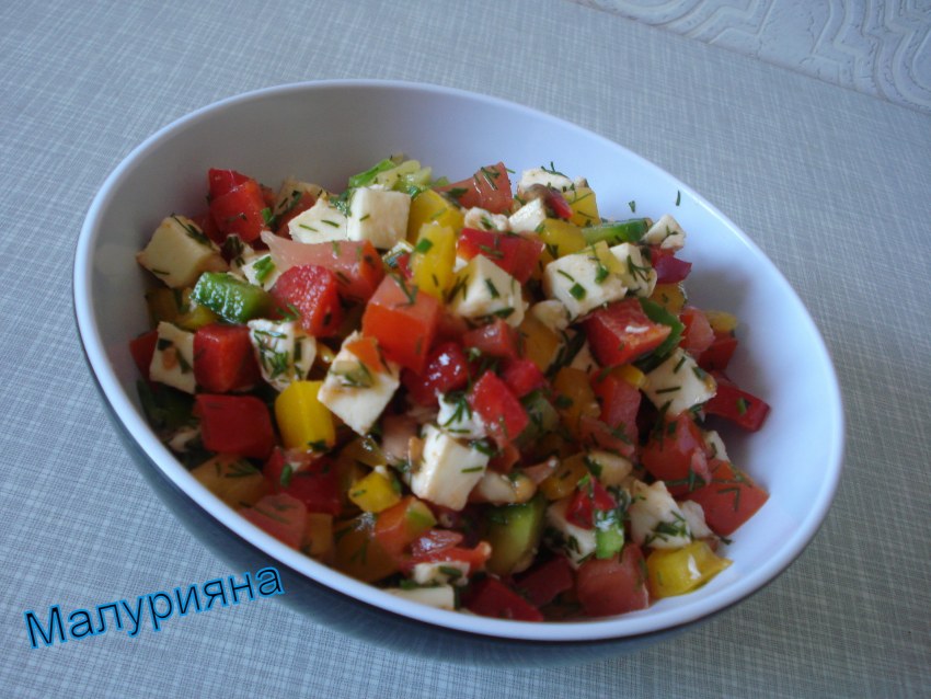 Салат без мяса