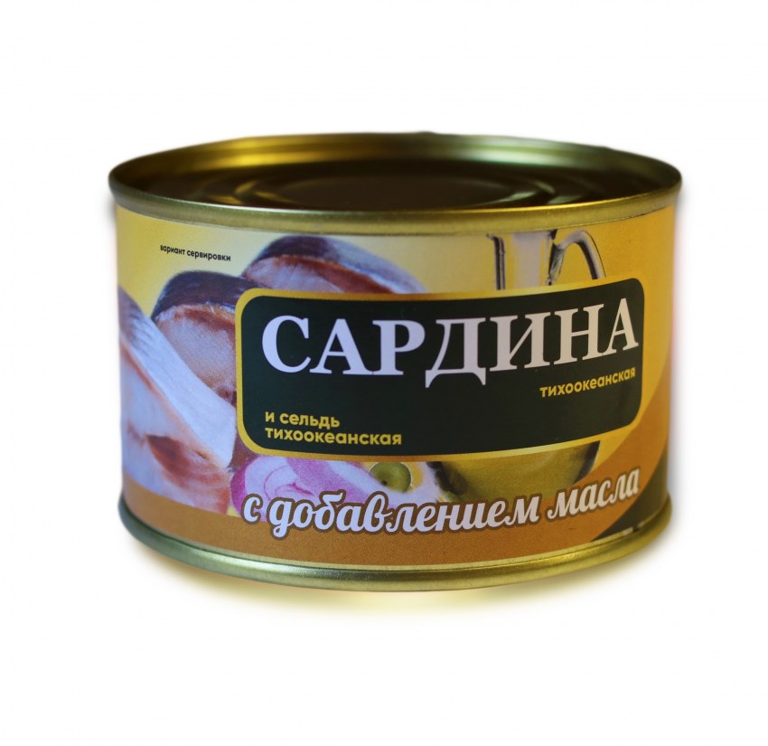 Сардина с овощами в томатном соусе консервы