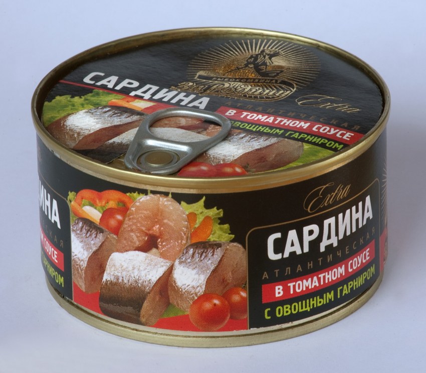 Сельдь Тихоокеанская в банках
