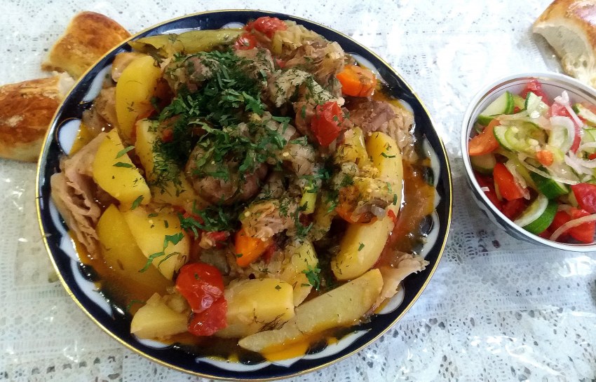 Узбекская кухня домляма