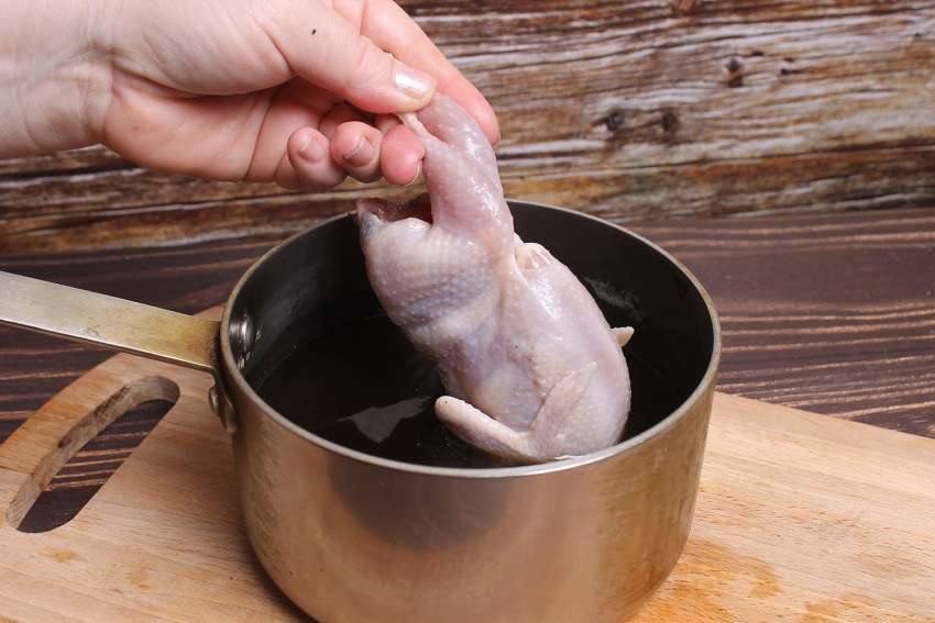 Шурпа из перепелки