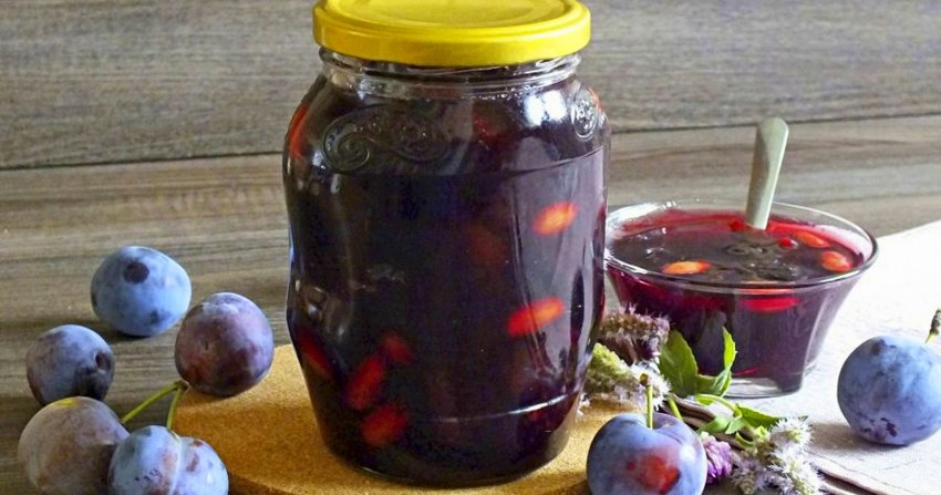 Варенье из сливы с Лавровым листом и гвоздикой