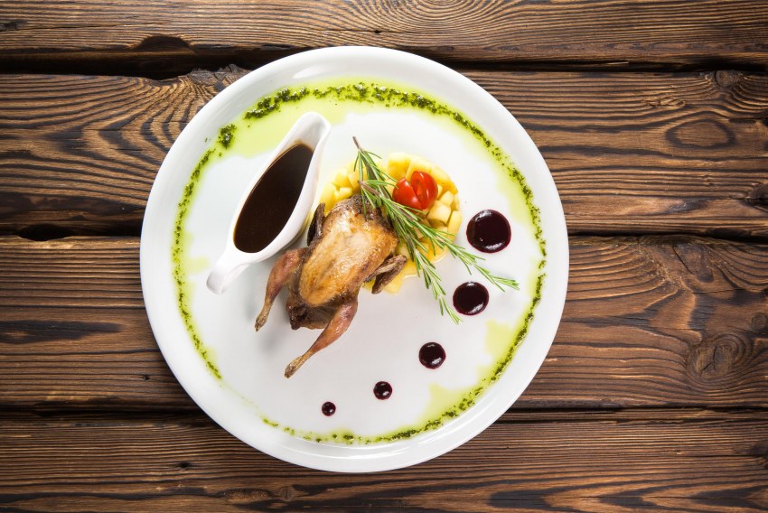 Quail with Sour Sauce
