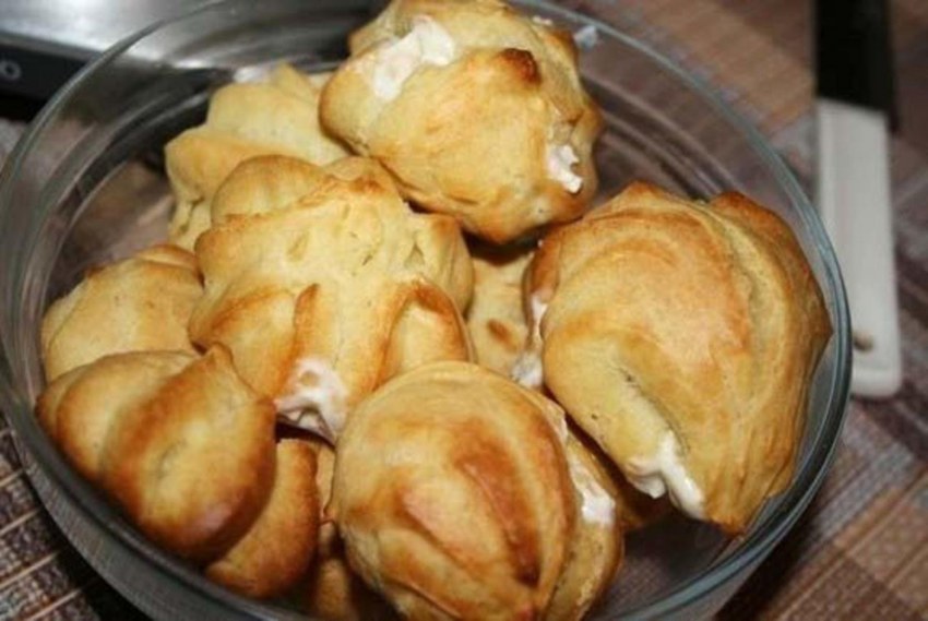 Булочки из заварного теста