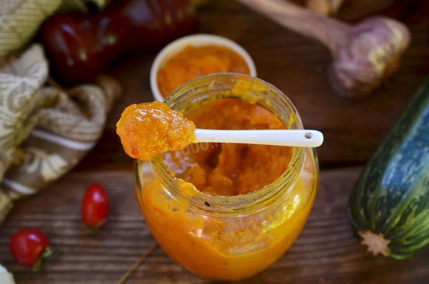 Кабачковая икра марки