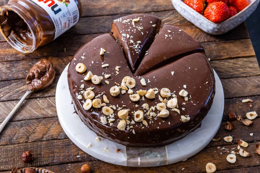 Nutella Chocolate Cake
