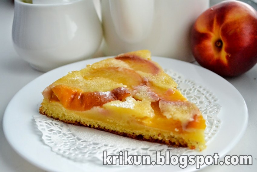 Персиковый пирог