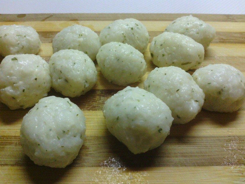 Рисовые клецки