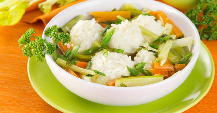 Клецки с мясом