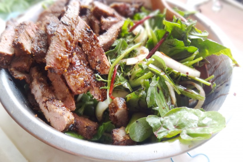 Салат Печенкин с куриной печенью