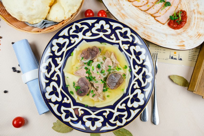 Галушки бешбармак