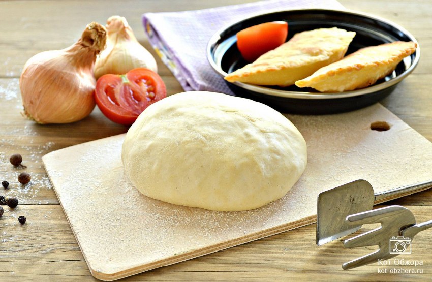 Заварные чебуреки