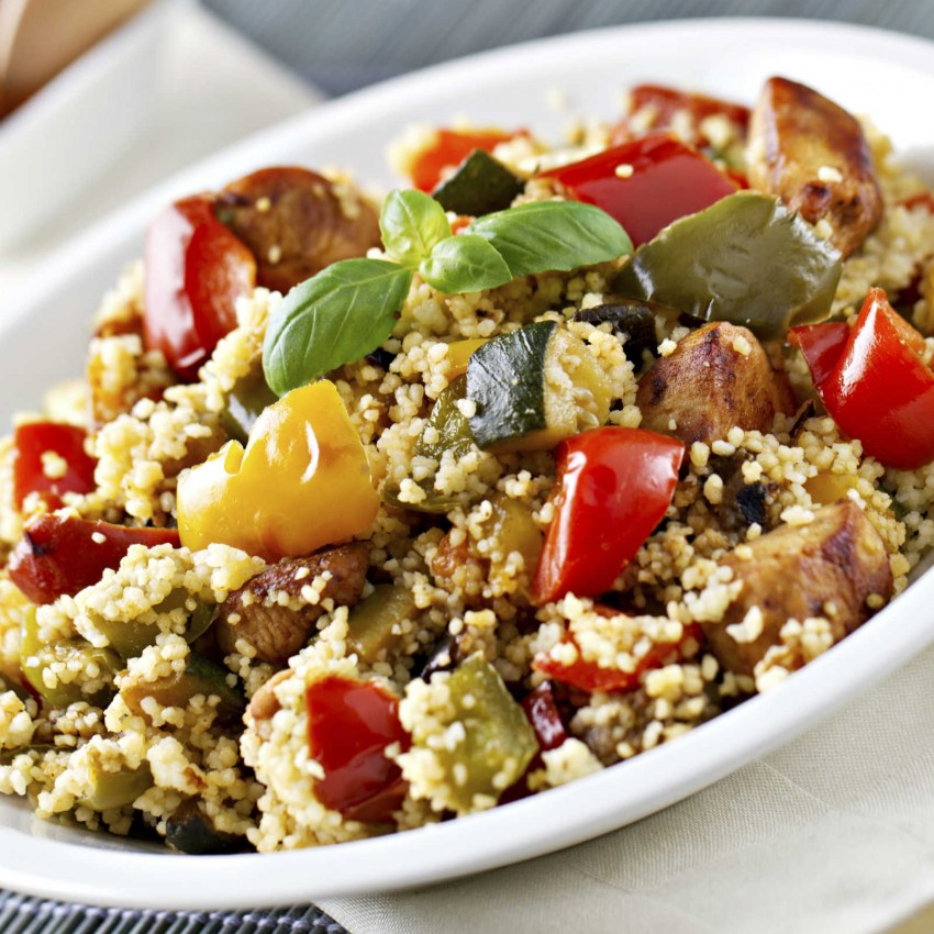 Кускус с овощами
