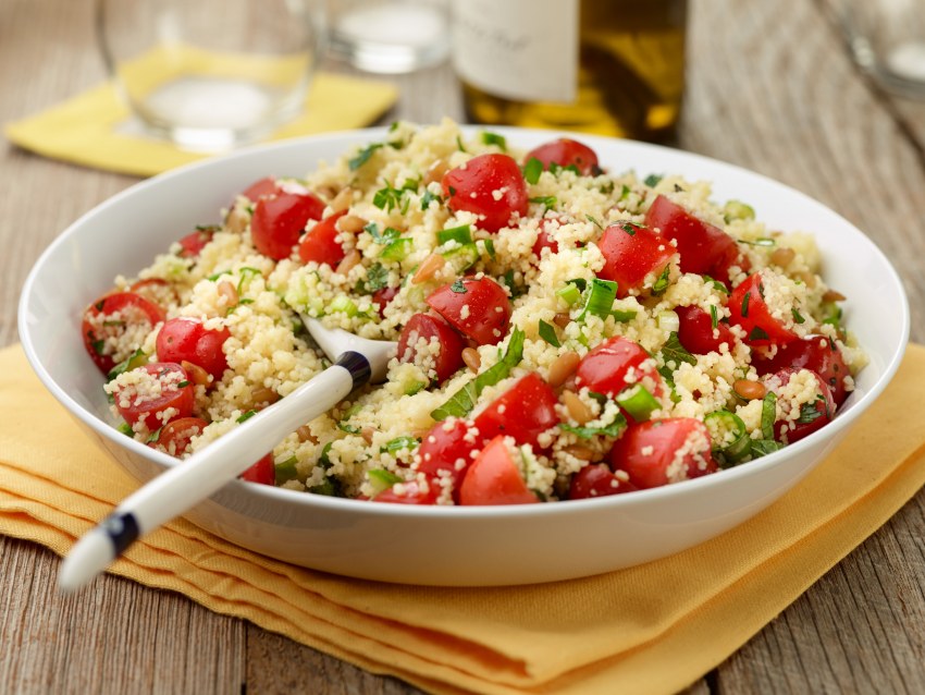 Каша кус кус с овощами