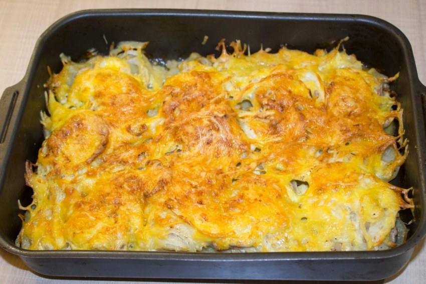 Картошка по-французски в духовке